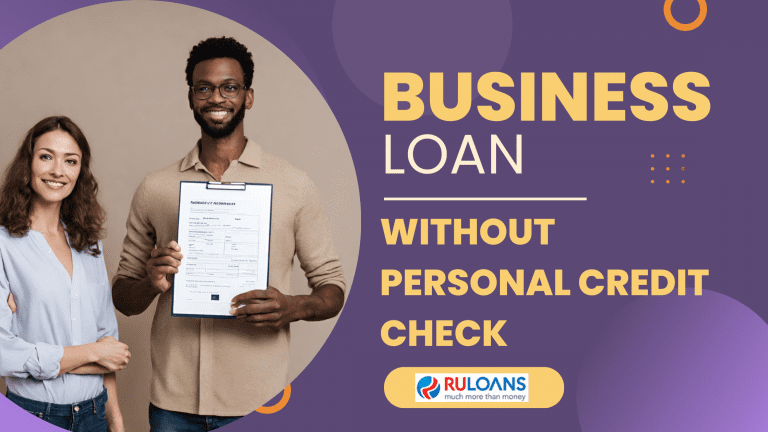 Business loan without using personal credit
