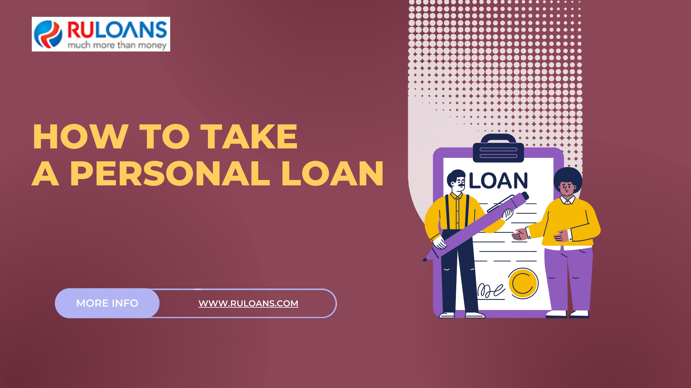 How to Take a Personal Loan