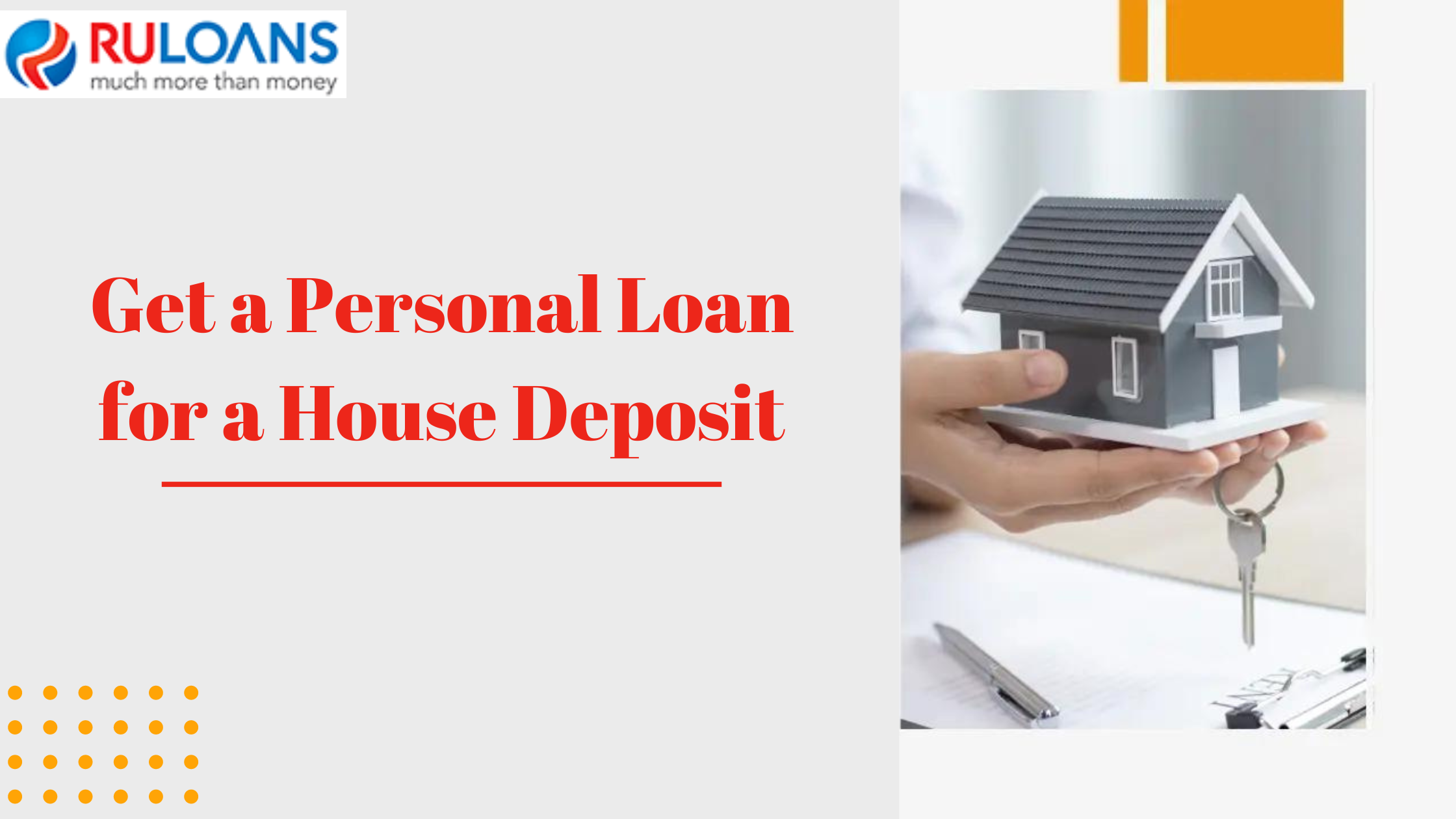 Get a Personal Loan for a House Deposit