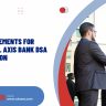 Key Requirements for Successful Axis Bank DSA Registration